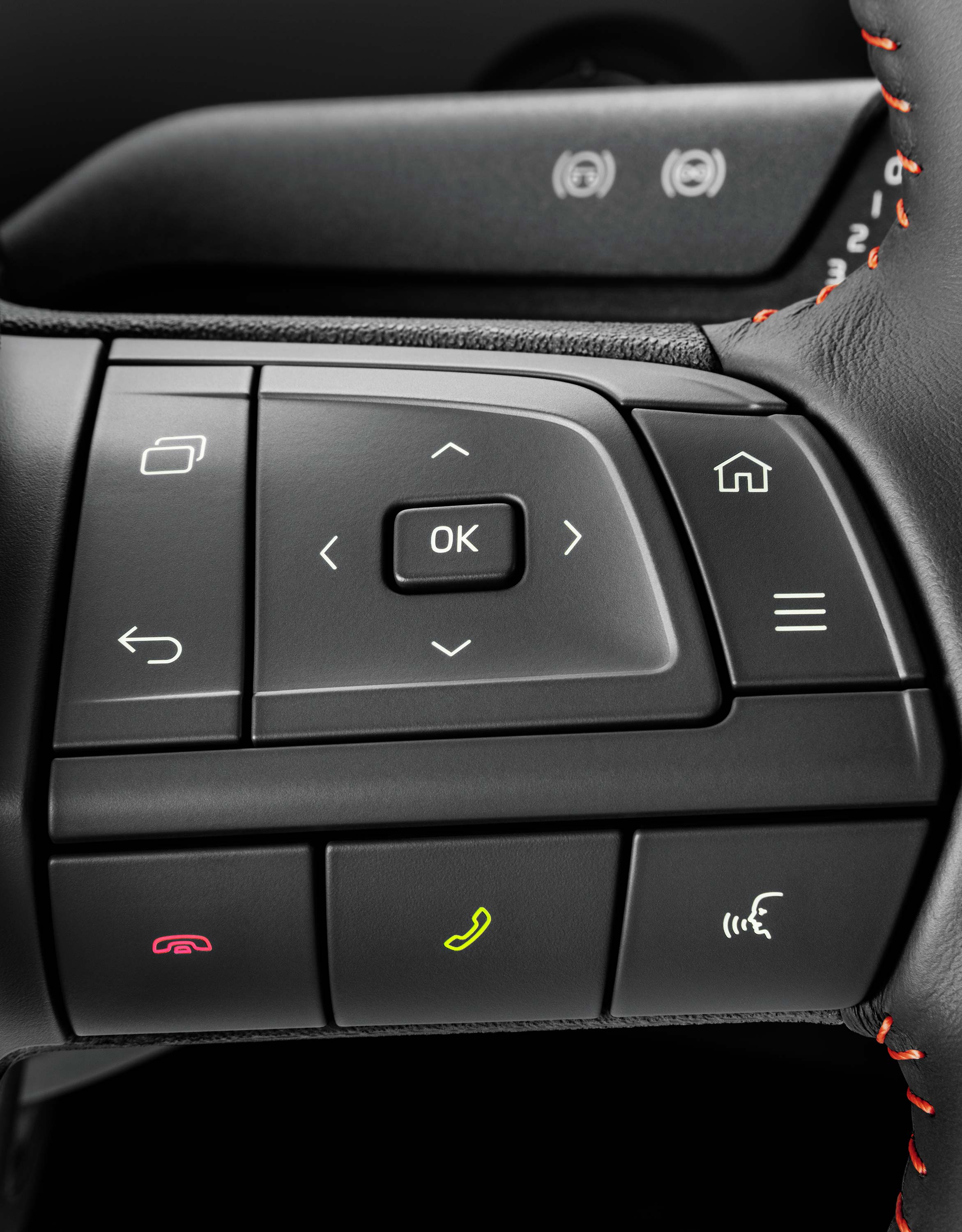 Kontrola integrisana u Volvo FH16 volan.