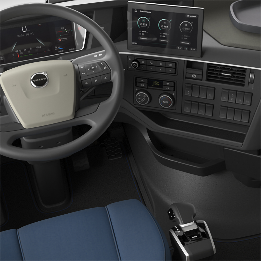 Volvo FH Aero with textile trim dynamic, interior trim level