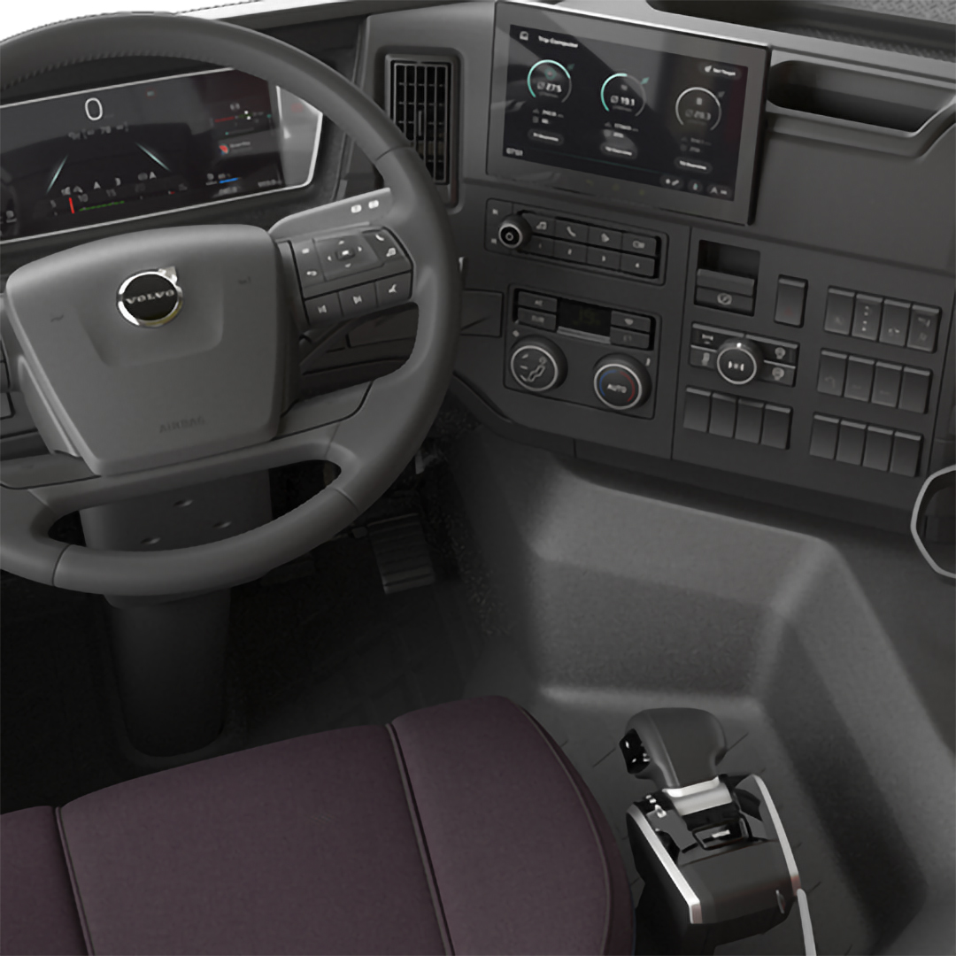 Volvo FMX with leather trim progressive, interior trim level