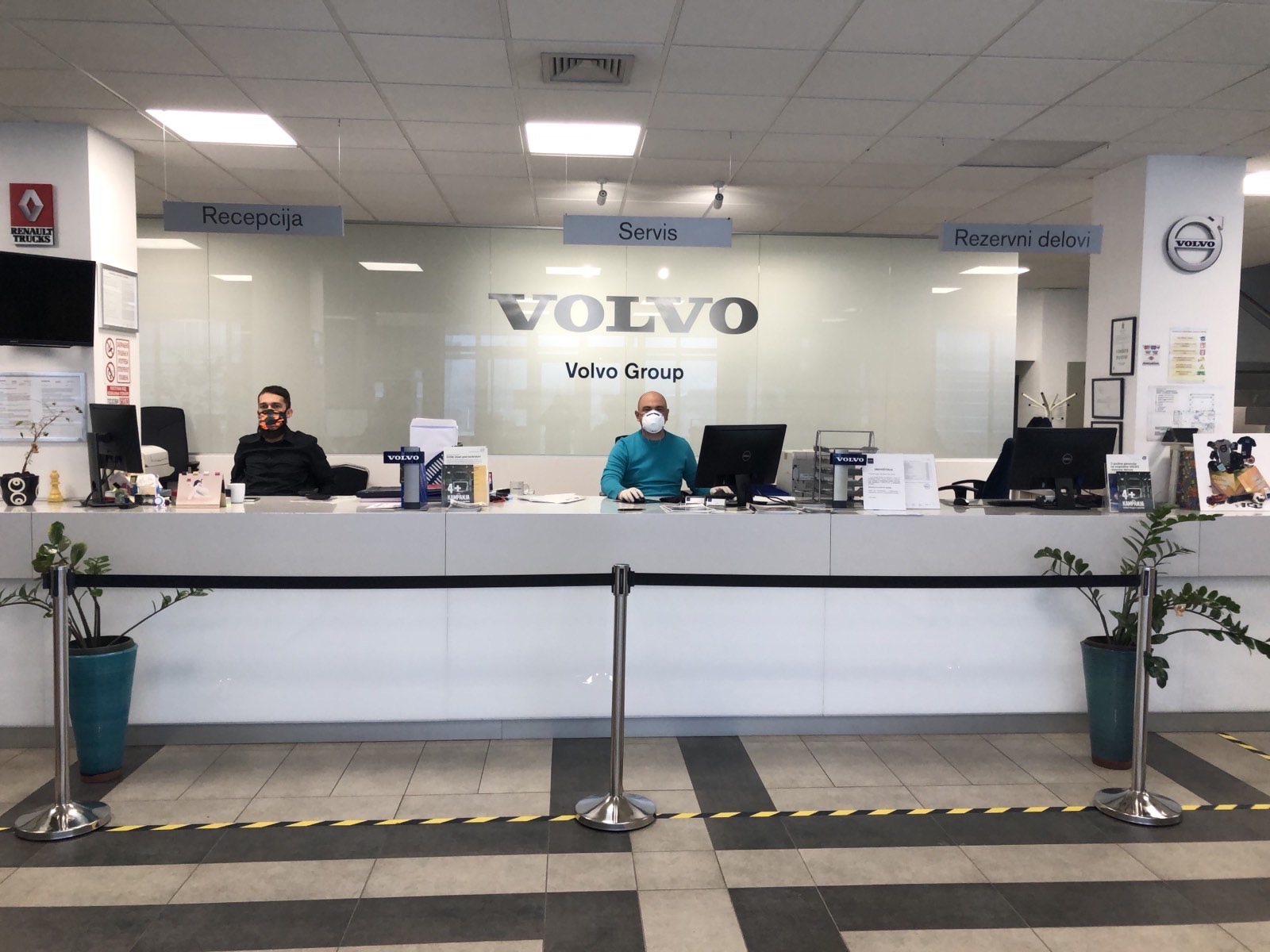 Servisi Volvo kamiona na usluzi i u izazovnim vremenima