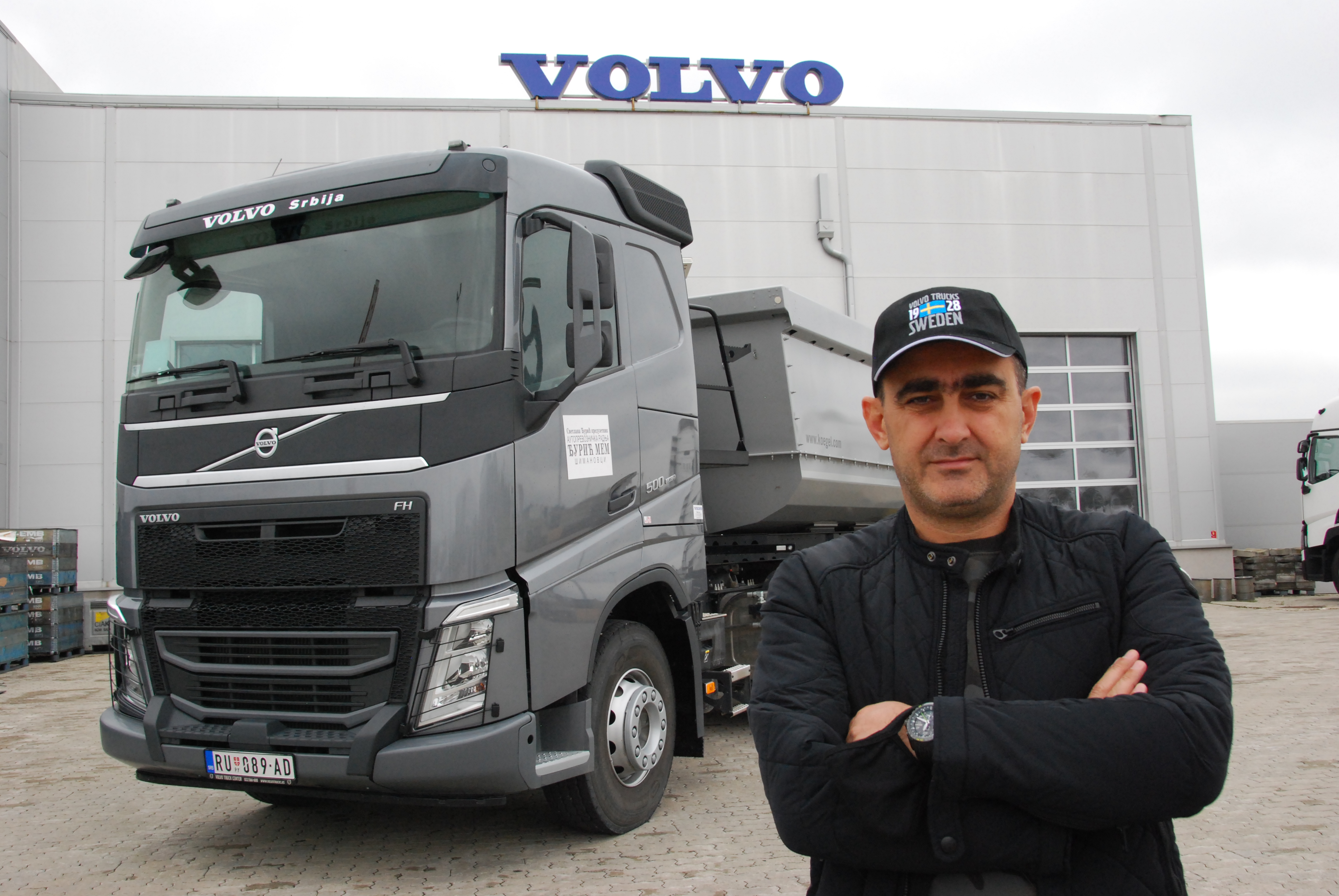 Volvo FH odličan u prevozima peskovito-šljunkovitih materijala i kamenih agregata